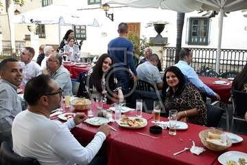 La empresa Falcón y Peña celebra el almuerzo navideño de su plantilla de Telde (Foto TA)